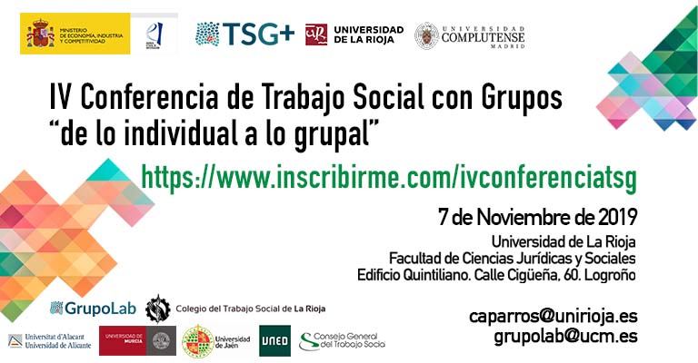 IV Conferencia de Trabajo Social con Grupos en La Rioja